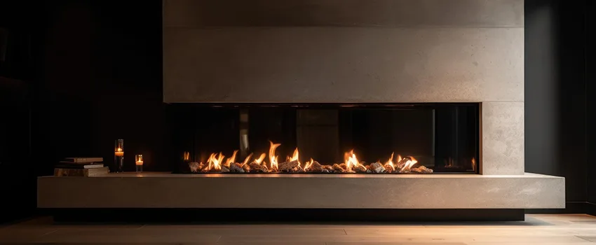 Gas Fireplace Ember Bed Design Services in Buena Park, California