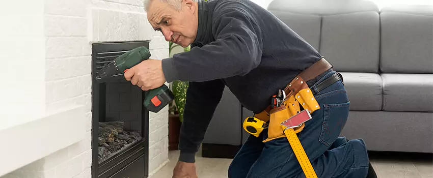 New Indoor Fireplace Installation in Buena Park, California