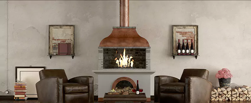 Thelin Hearth Products Providence Pellet Insert Fireplace Installation in Buena Park, CA